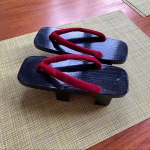 Japanese geta (wooden clogs)